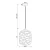Lampa wisząca nowoczesna – Dunas P058PL-01CH - Maytoni